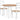 Gesthaven-White Round Drop Leaf Table and 2 Chairs